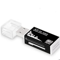 Multi In One Card Reader Mini Versatile SDTF Mobile Phone Camera Universal USB Memory Card High-speed
