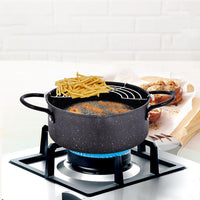 Household Oil-Saving Fryer | Compact Deep Frying Pot for Kitchen | Everyday Home Deal