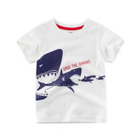 Children's Wear Summer New Korean Children's Boys Cotton T-shirt Men's Treasure In Children's Short Sleeves