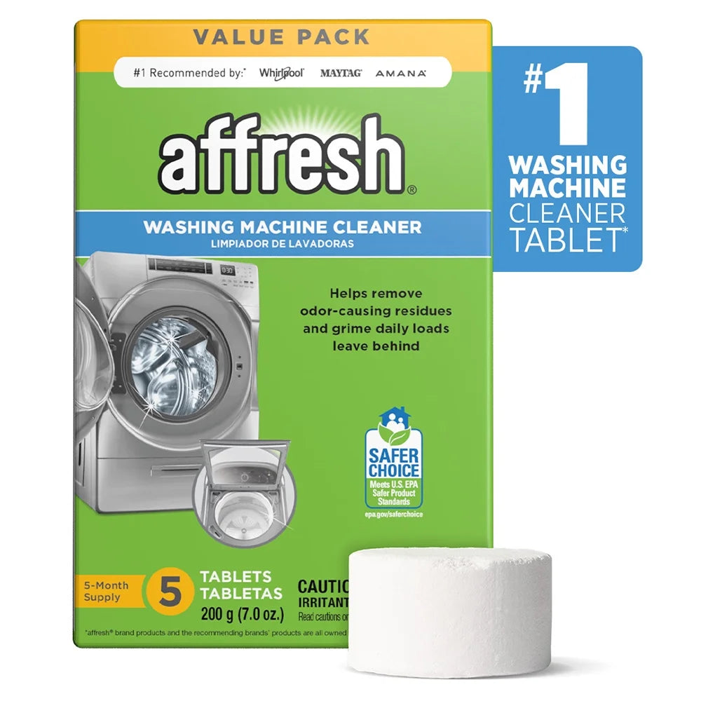 Washer Cleaner Tablets, 5 Count