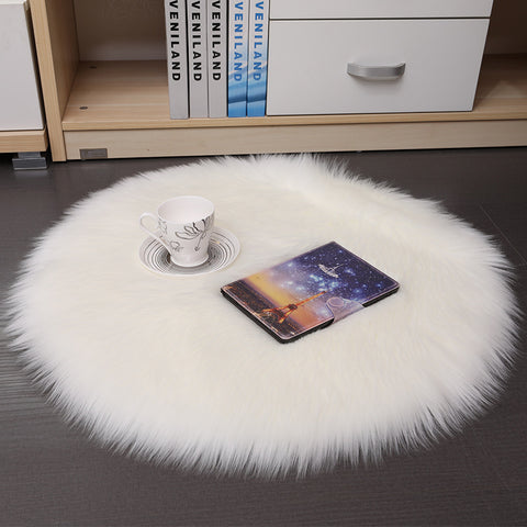 Plush Round Carpet - Best Home Deal | Everyday Home Deal
