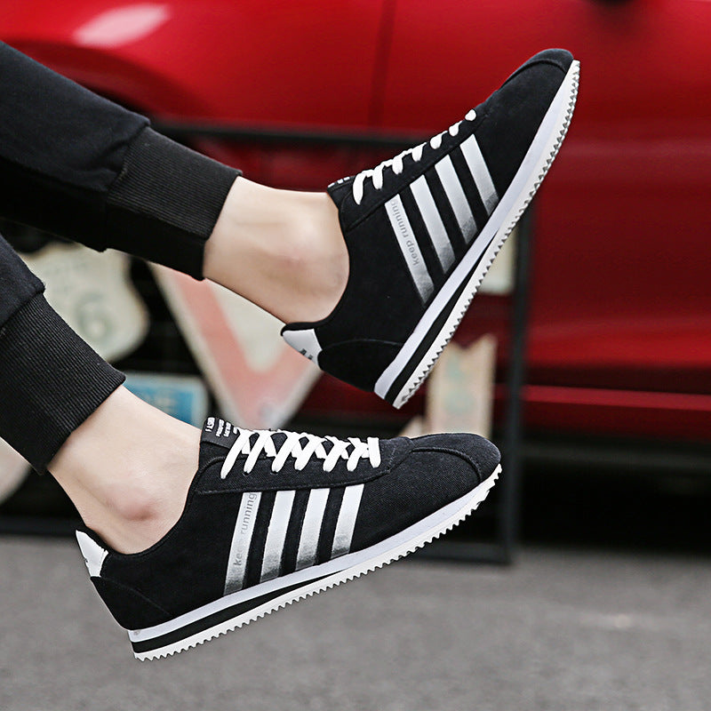Men's Premium Korean Classic Canvas Sneakers — Premium Footwear Deal | Everyday Home Deal