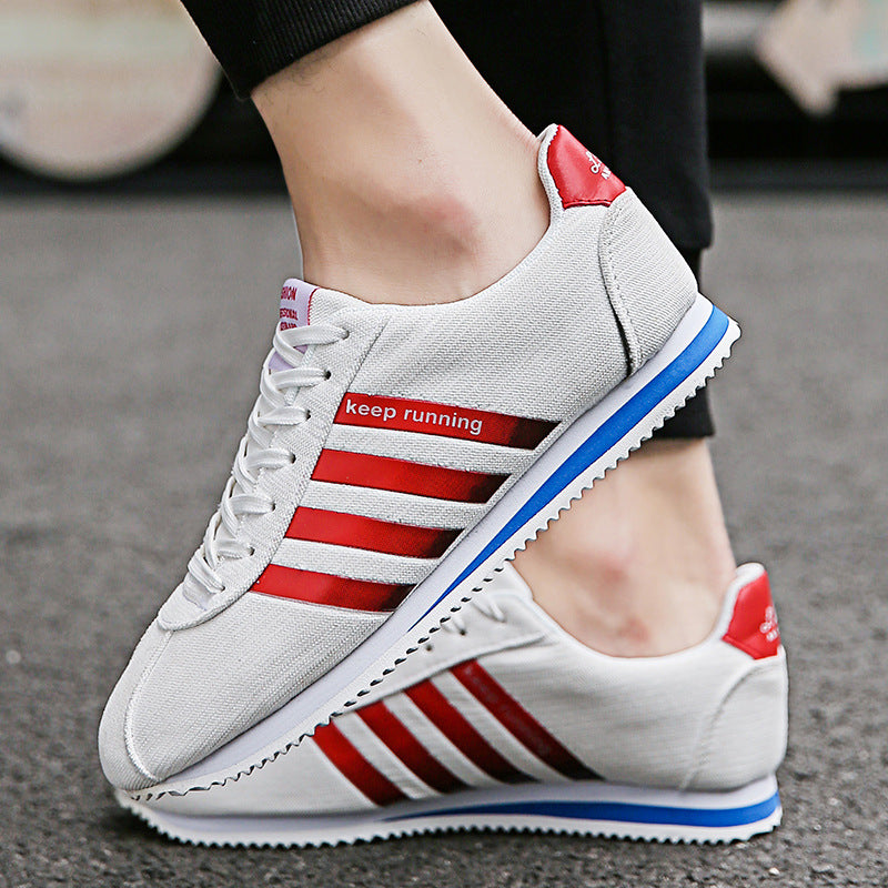 Men's Premium Korean Classic Canvas Sneakers — Premium Footwear Deal | Everyday Home Deal