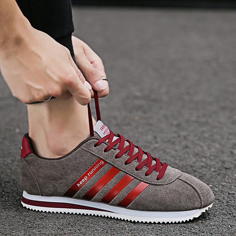 Men's Premium Korean Classic Canvas Sneakers — Premium Footwear Deal | Everyday Home Deal