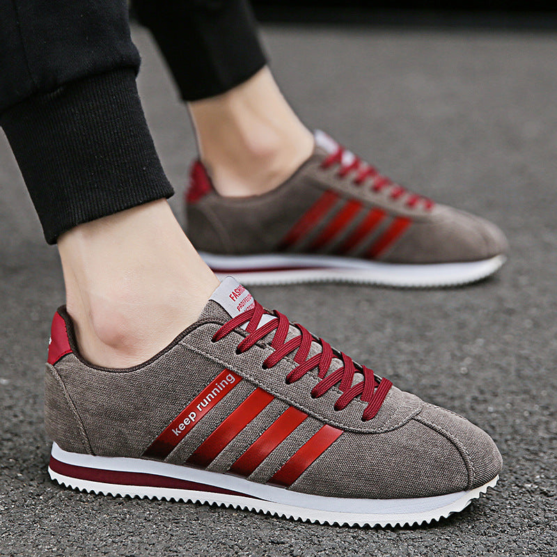 Men's Premium Korean Classic Canvas Sneakers — Premium Footwear Deal | Everyday Home Deal