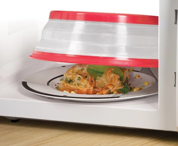 Microwave Splatter Cover – Foldable Food Cover