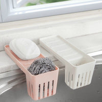 Sink Suction Cup Sponge & Soap Storage Rack | No-Drill Kitchen Organizer | Everyday Home Deal