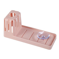 Sink Suction Cup Sponge & Soap Storage Rack | No-Drill Kitchen Organizer | Everyday Home Deal