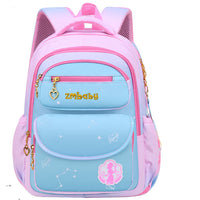 Kamida Primary School Schoolbag Female Sweet And Cute Gradient Backpack 1-3-6 Grade Large Capacity