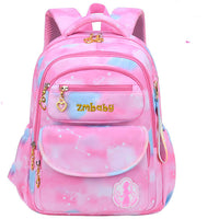 Kamida Primary School Schoolbag Female Sweet And Cute Gradient Backpack 1-3-6 Grade Large Capacity