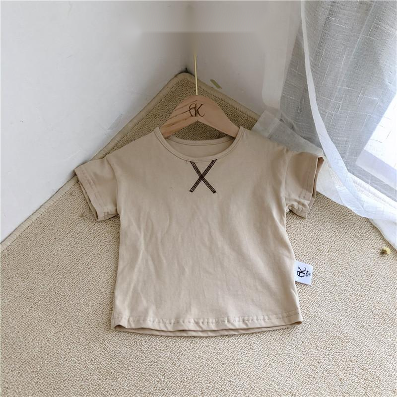 Baby & Toddler Summer Minimalist 100% Pure Cotton Short-Sleeve T-Shirt — Premium Apparel Deal | Everyday Home Deal