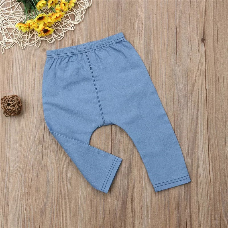 Infant & Toddler Unisex Soft-Wash Denim Casual Jeans — Premium Kids' Fashion Deal | Everyday Home Deal
