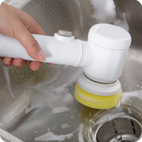 5-in-1 Electric Cleaning Brush | Bathtub & Home Scrubber | Everyday Home Deal