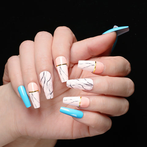 Ballet Coffin Fake Nails - Premium Best Deal | Everyday Home Deal