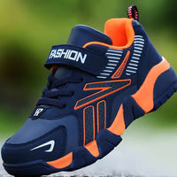 Kids' Premium Anti-Slippery Leather Sports Sneakers — Premium Footwear Deal | Everyday Home Deal