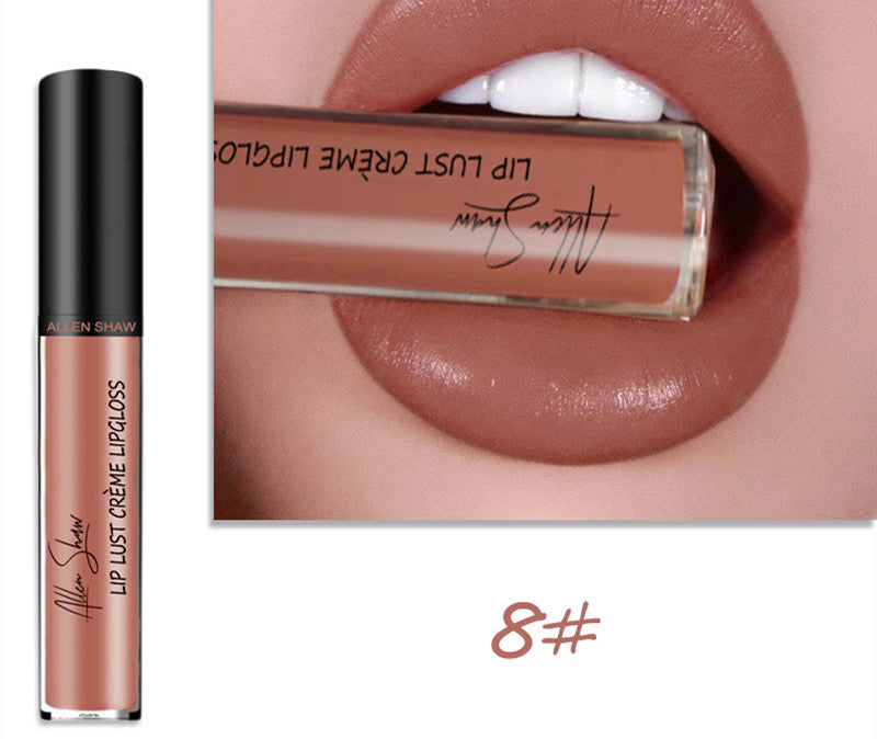 Silky Cream Texture Lip Gloss Aliexpress Shopee Cross-Border Exclusive Lip Glaze Lip Gloss Lipstick | Everyday Home Deal