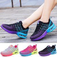 Women's New Breathable Fly-Woven Casual Mesh Fitness Shoes — Premium Footwear Deal | Everyday Home Deal