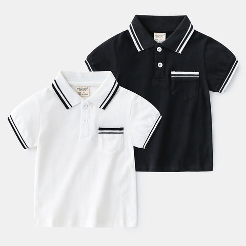 Boys' Summer Minimalist Cotton Round-Neck T-Shirt — Premium Apparel Deal | Everyday Home Deal