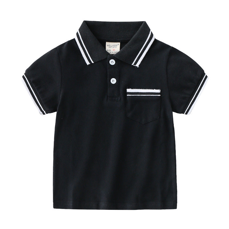 Boys' Summer Minimalist Cotton Round-Neck T-Shirt — Premium Apparel Deal | Everyday Home Deal