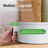Rice Storage Container Grain Cereal Bin & Pet Food Storage Bucket | Everyday Home Deal