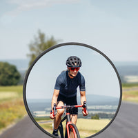 Universal bicycle rearview mirror reflector
