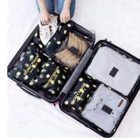 Durable Waterproof Nylon Packing Cube Travel Organizer Bag
