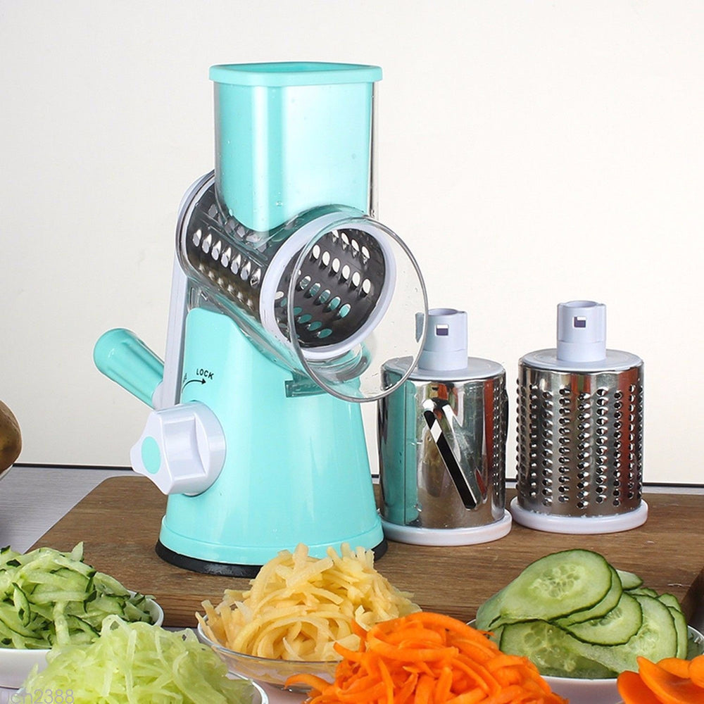 Vegetable Mandoline Slicer & Grater | Potato Carrot Cheese Cutter | Everyday Home Deal