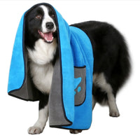 Pet bath towel