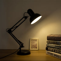 Modern LED Long Swing Arm adjustable classic desk Lamps E27 clip Table Lamp for