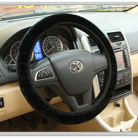 Steering wheel cover