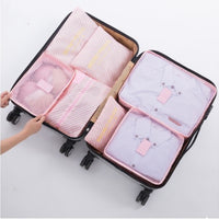 Durable Waterproof Nylon Packing Cube Travel Organizer Bag