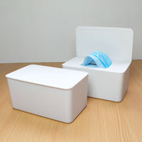 Box Lid Paper Face Mask – Storage Household Dust-proof