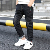 Boys' Urban Minimalist Comfort Stretch Denim Trousers — Premium Apparel Deal | Everyday Home Deal