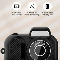 Key Chain Mini Camera -Micro Video Camera With 32GB SD Card & Card Reader, Mini DV DVR Camcorder 1080P, Pocket Wearable, Small Video Camera, For Students Kids