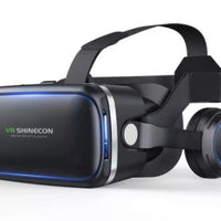 Original VR Shinecon  Gafas De Realidad Virtual 120 Fov 3D Gafas Google Carton Con Auriculares Estereo Caja Para Smartphone