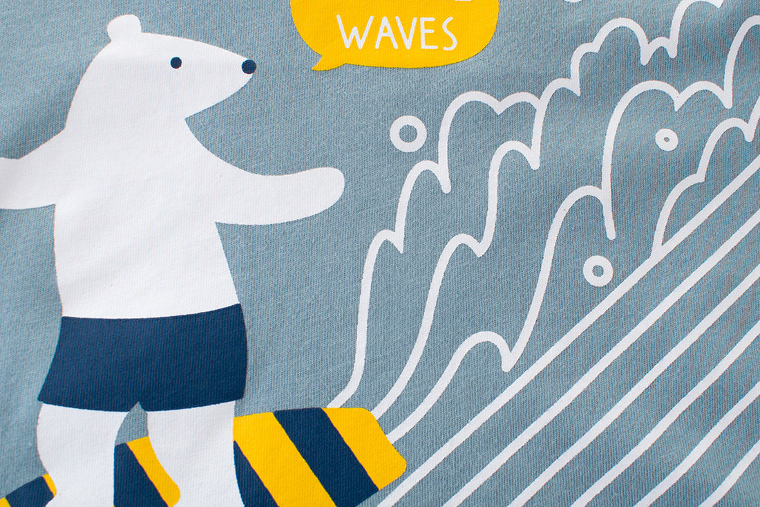 Boys' Summer European & American Style Abstract Graphic T-Shirt — Premium Student Apparel | Everyday Home Deal