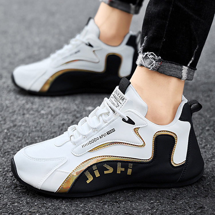 Men's Fashion Colorblock Lace-Up Low-Top Dad Shoes — Premium Footwear Deal | Everyday Home Deal