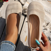 Round-toe Flat Shoes Womens Loafers And Casual Sports Shoes