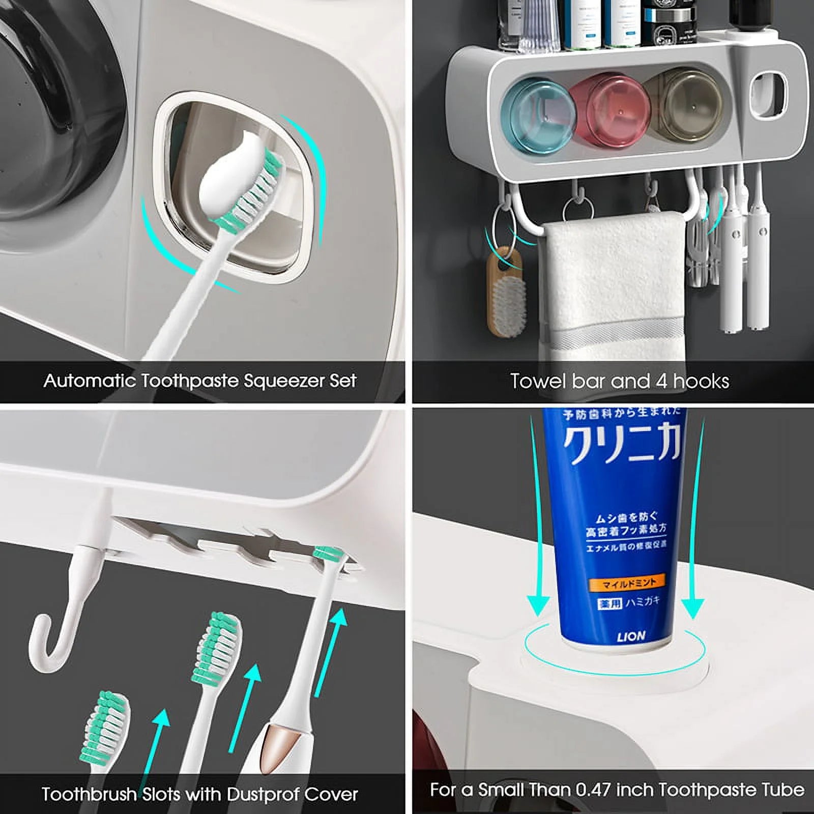 High Quality Wall Mounted Toothbrush Holders