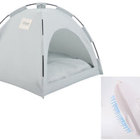 Cat Tent Cooling Mat  Dog House Pet Sofa Camping Dog Bed With Cushion For Dog Kennel Indoor Cat Nest Cat Bed Pets Products
