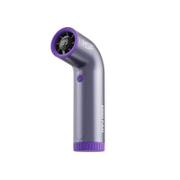 High-speed Portable Fan Little Turbine Digital Display Charging Long Endurance Portable Fan Rechargeable Strong Wind 199 Gear Speed Electric Adjustable Turbo Handheld Fan