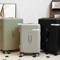 20 Inch 24 Inch Thick Luggage Compartment, Telescopic Pull Rod, Equipped With Three Handheld Handles, TSA With Phone Holder, Universal Silent Wheels, Sturdy And Durable