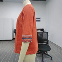 European And American Womens Casual Loose-fitting Top