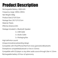 Skull Wireless Bluetooth Speaker