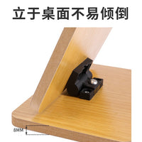 Wooden Folding Desktop Makeup – Mirror Beauty Dressing