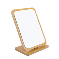 Wooden Folding Desktop Makeup – Mirror Beauty Dressing