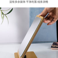 Wooden Folding Desktop Makeup – Mirror Beauty Dressing