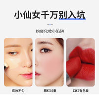 Wooden Folding Desktop Makeup – Mirror Beauty Dressing
