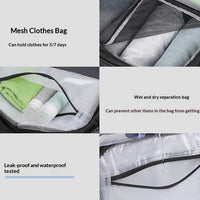 Multi-layer Dry-wet Separation Mens Backpack