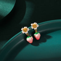 Strawberry Earrings - Premium Best Jewelry Deal | Everyday Home Deal